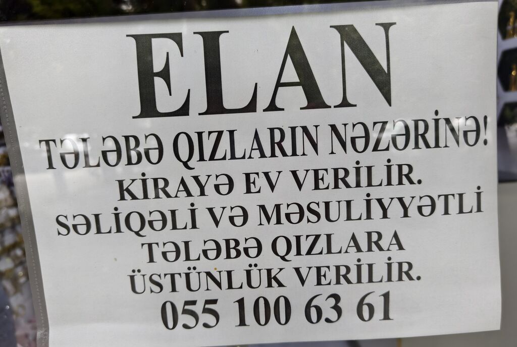 Öz evimdir. Ev yeni təmirdən çıxıb, bütün otaqlar isti pol sistemi ilə — Mallar, Mingəçevir