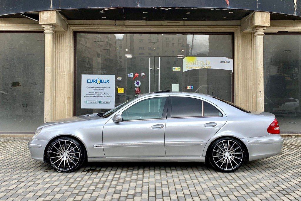 Mercedes E 270, 2.7 L, 2002 il, 313 000 km — Avtomobillər, Bakı (5)