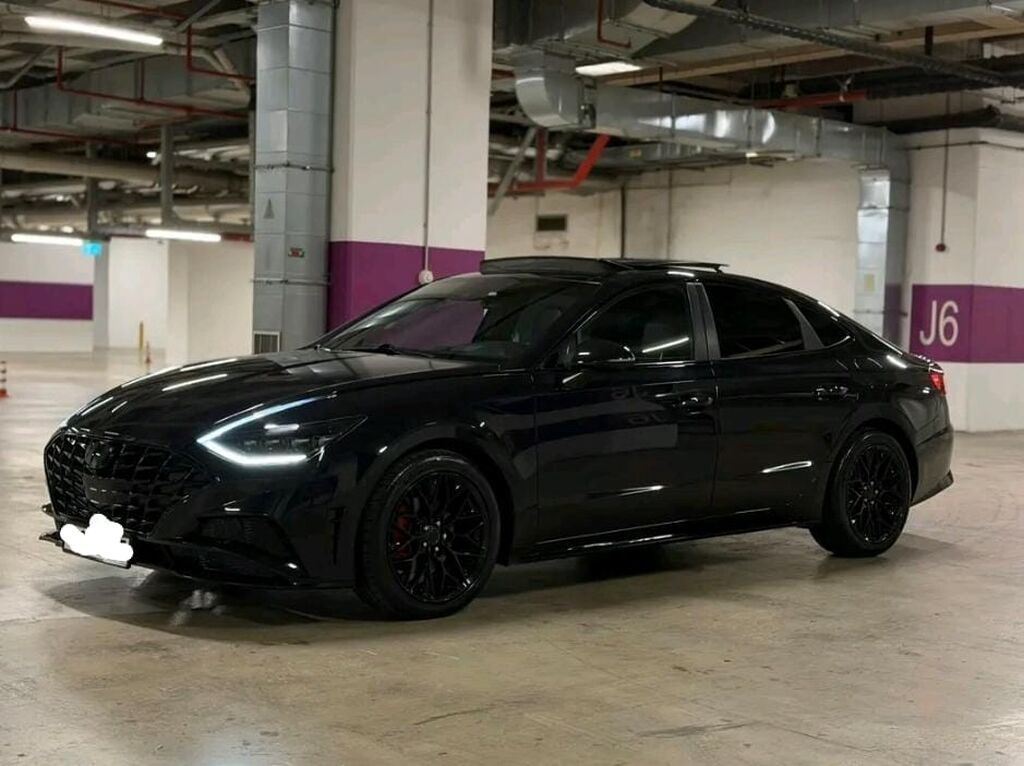 Hyundai Sonata – qara rəngli, idman üslublu sedan - Korpusa — Avto, Bakı (4)
