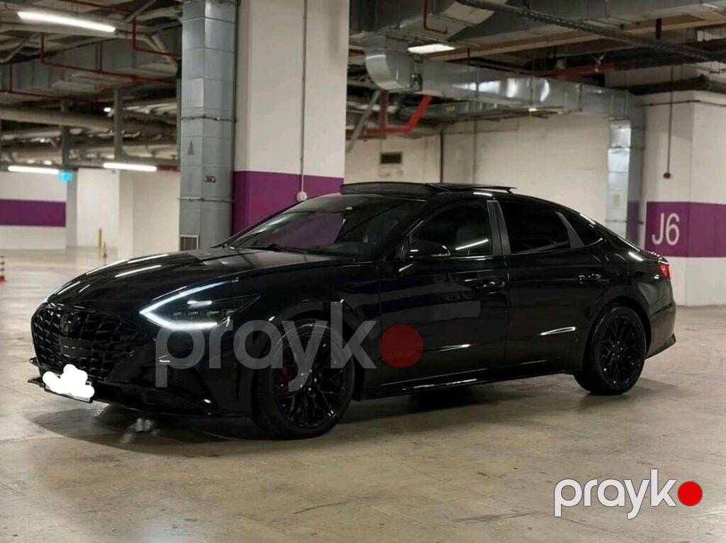 Hyundai Sonata – qara rəngli, idman üslublu sedan - Korpusa — Avtomobillər, Bakı (4)