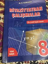 Riyaziyyatdan Çalışmalar – 8-ci sinif üçün vəsait Müəllif: M. B — Books