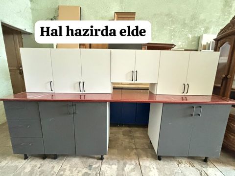 Mətbəx mebeli dəsti — 2.65 m, rezapal üst örtük