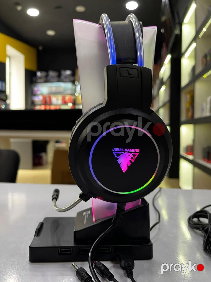 RGB Gaming qulaqlıq "Jedel GH563 Aux" — Elektronika, Bakı (3)