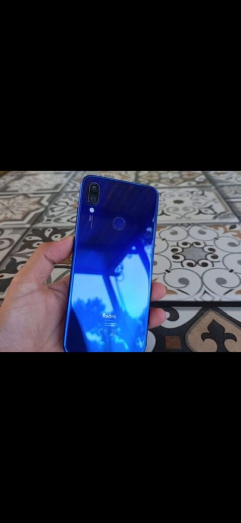 Redmi Note 7, 64 GB, rəng - Çəhrayı, Sensor, Barmaq izi, İki sim kartlı