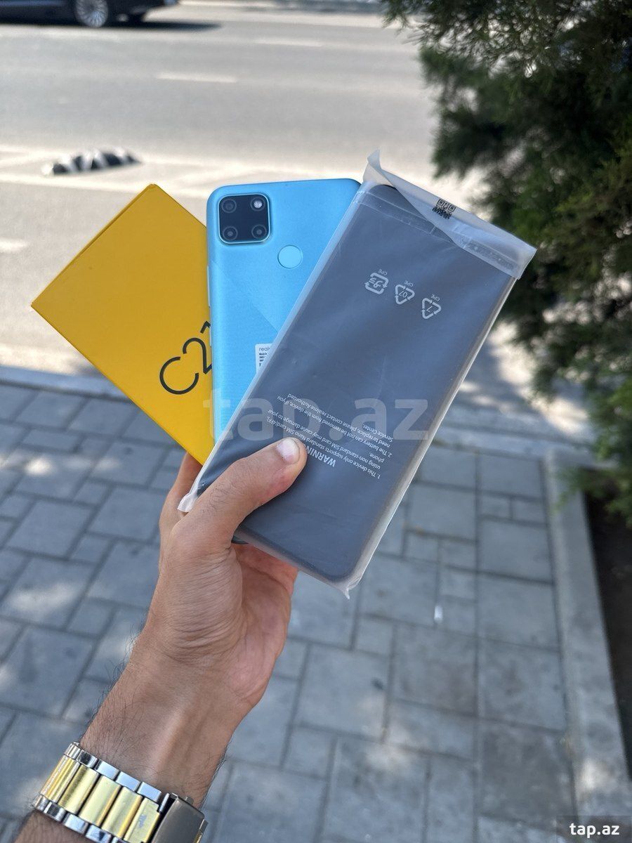 Realme C21Y Cross Blue 64GB/4GB — Telefonlar və qadjetlər, Bakı (2)