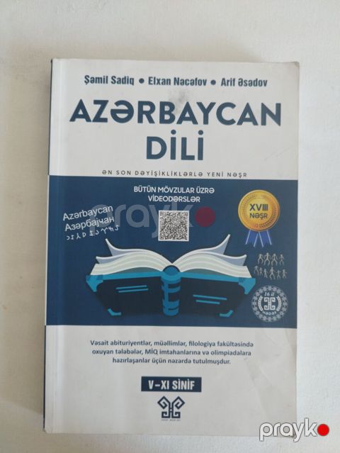 Hədəf Azərbaycan dili qayda kitabı yenidir içi yazılı deyil