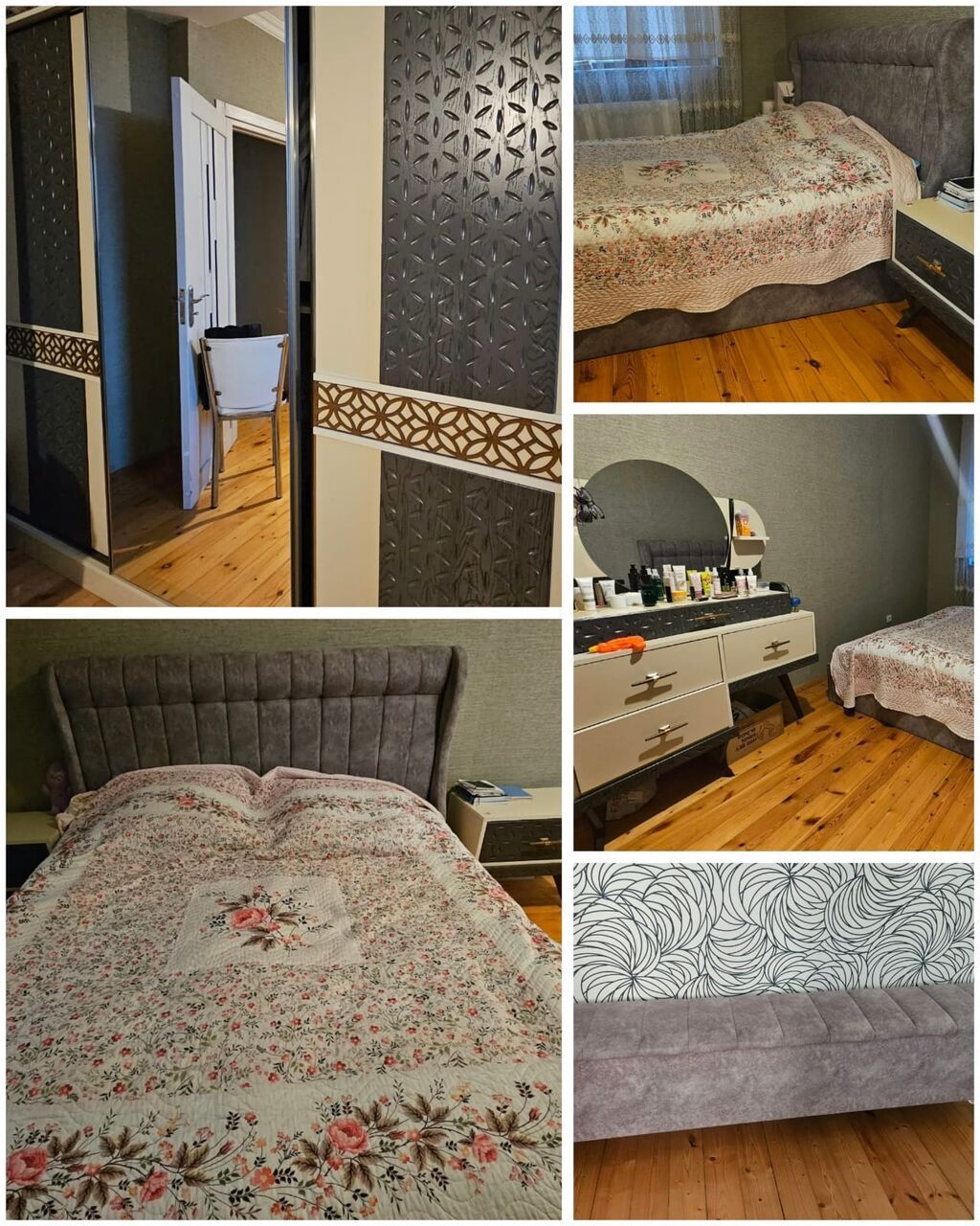 Yataq dəsti 850₼.Taxtın matrası və bazası yoxdur. Dolabın ölçüsü — Mebel, Bakı