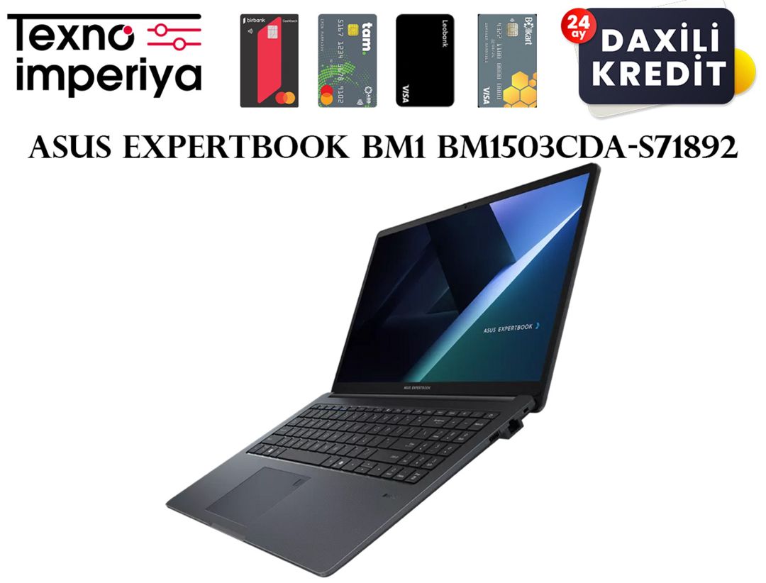 Noutbuk ASUS ExpertBook BM1 BM1503CDA-S71892 — Elektronika, Bakı (4)