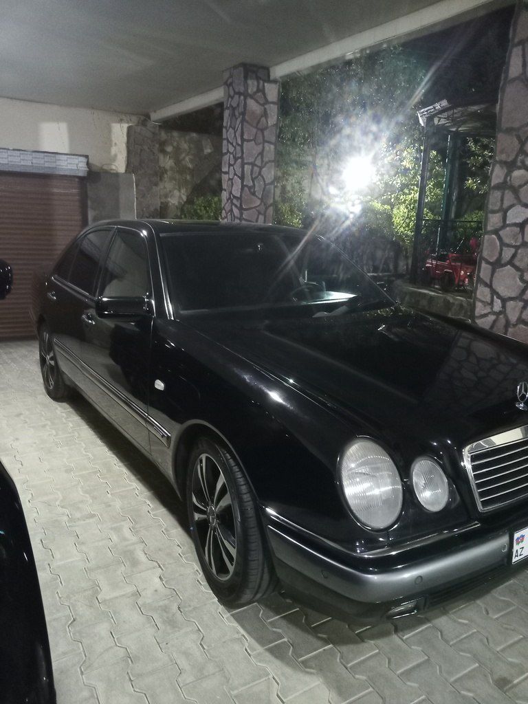 Mercedes E 280, 2.8 L, 1998 il, 195 000 km — Avtomobillər, Bakı (3)