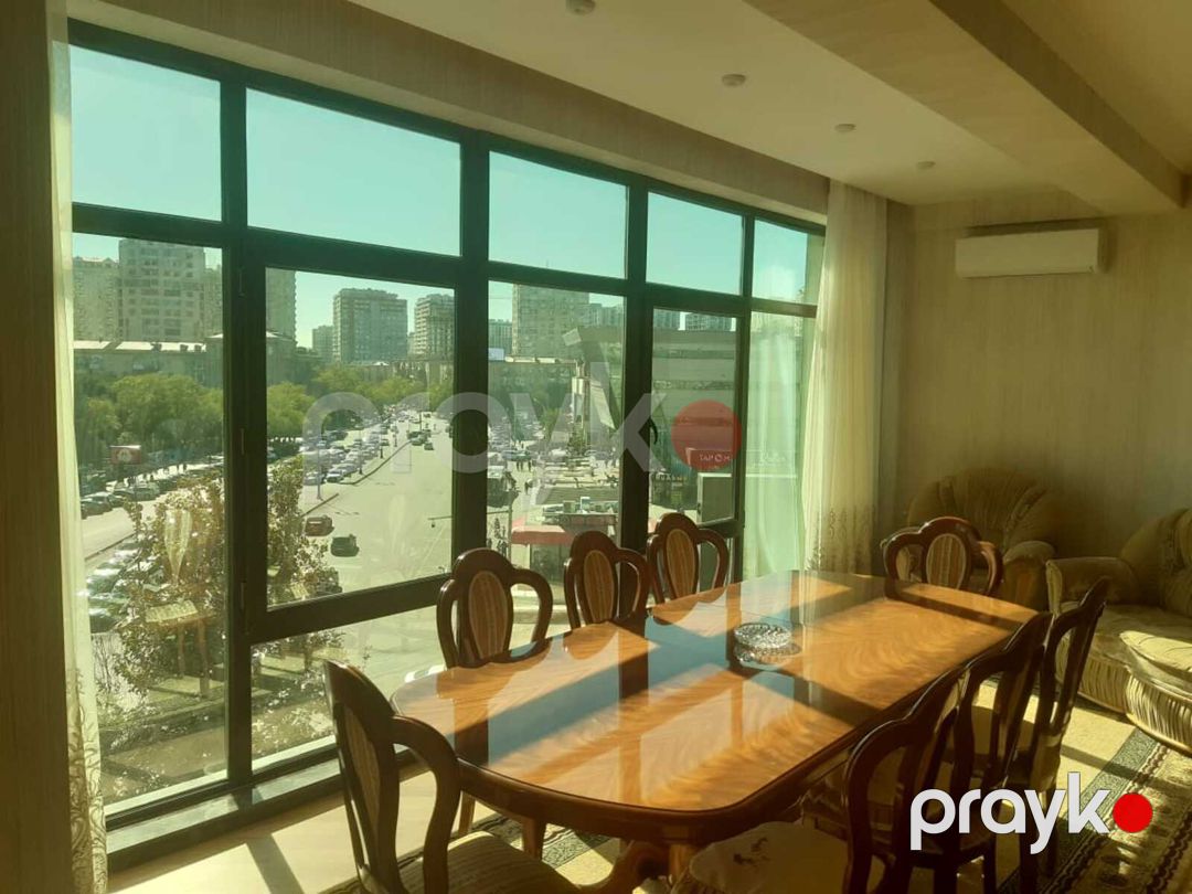 İcarəyə verilir 3 otaqlı yeni tikili 130 m² — Mənzil, Bakı (12)