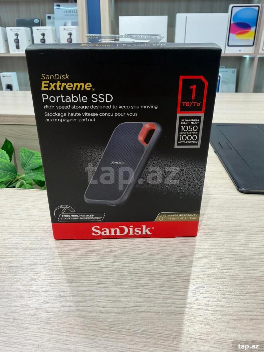 External SSD SanDisk, 1TB — Elektronika, Bakı