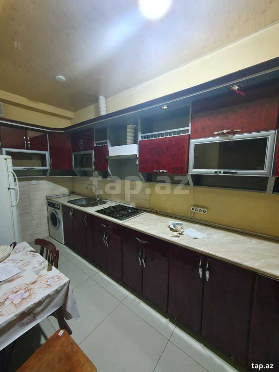 2-otaqlı yeni tikili kirayə verilir, İnşaatçılar m., 90 m² — Daşınmaz əmlak, Bakı (7)