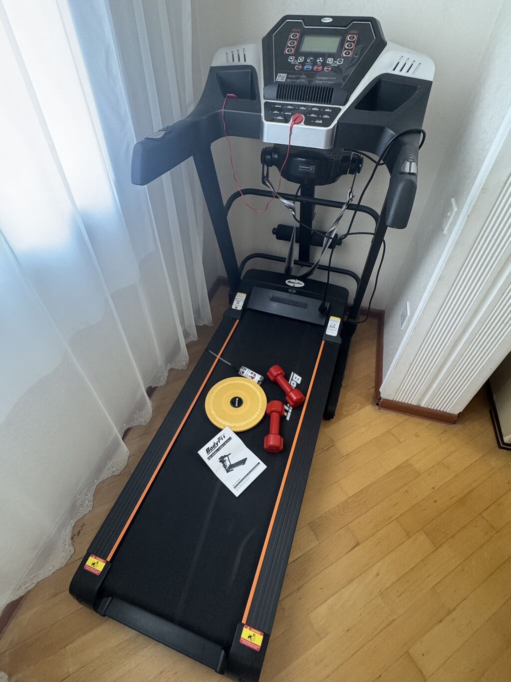 BodyFit elektrik qaçış trenajoru - Brend/model: BodyFit (konsolda — İdman və istirahət, Bakı (2)