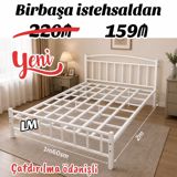 İkinəfərlik _*Dəmir TAXT*_ _*SİFARİŞLƏ VƏ YENİ*_ Qiymət : *159₼* — Mallar
