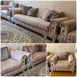 ✔️500 man(Masazir). Divan+ 2 kreslo. Səliqəli işlənib.Divan açılır — Mebel
