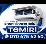 Kondisionerin Təmiri sökülməsi yuyulması, qaz vurulması, boruların — Мастера