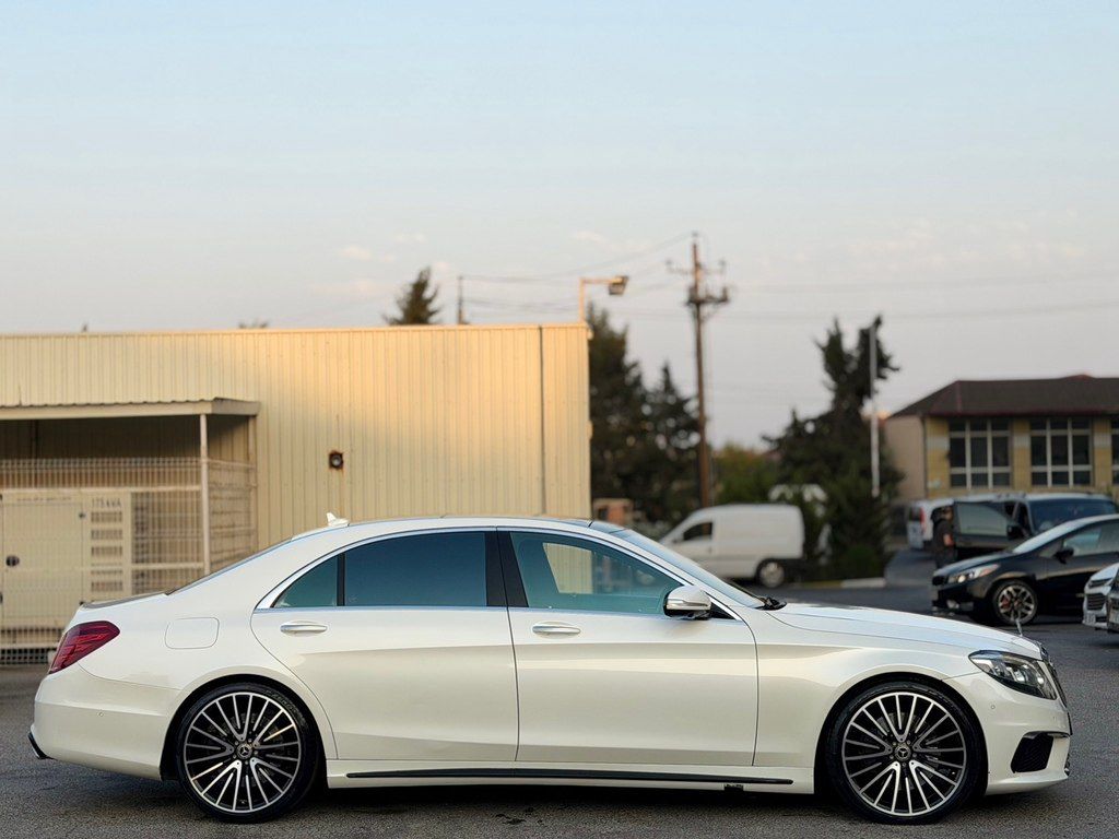 Mercedes S 500, 4.7 L, 2014 il, 154 000 km — Avtomobillər, Bakı (8)
