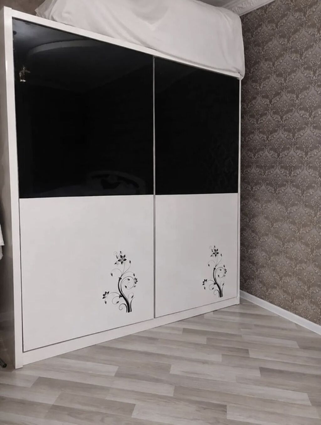 3 MEBEL BİRLİKDƏ 350 AZN Yataq otağı dəsti – ağ-qara dizayn Tərkibi — Yataq mobilyası, Bakı (2)