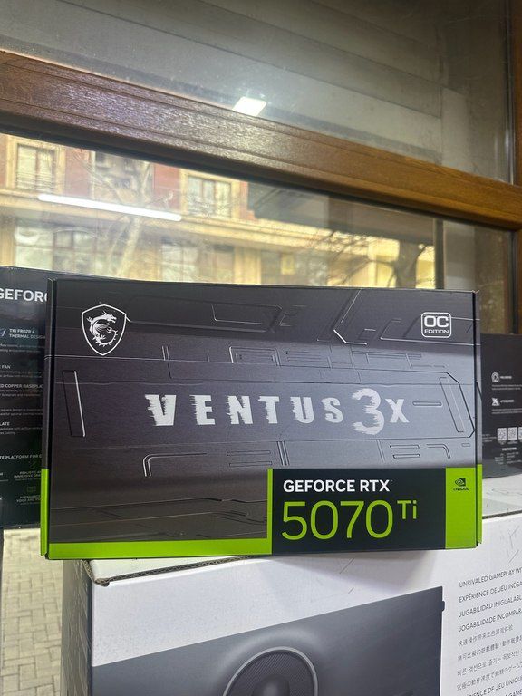 Video kart "MSI Ventus 3X GeForce RTX 5070Ti 16GB” — Elektronika, Bakı