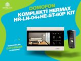 Domofon komplekti Hermax HR-LN-04+HE-ST-60P Kit — Central Home Təhlükəsizlik Sistemləri