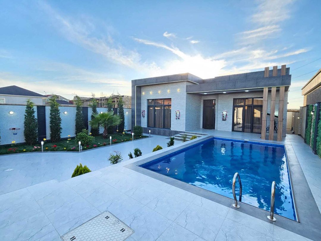Satılır 4 otaqlı həyət evi/bağ evi 185 m² — Ev, villa, Bakı (2)