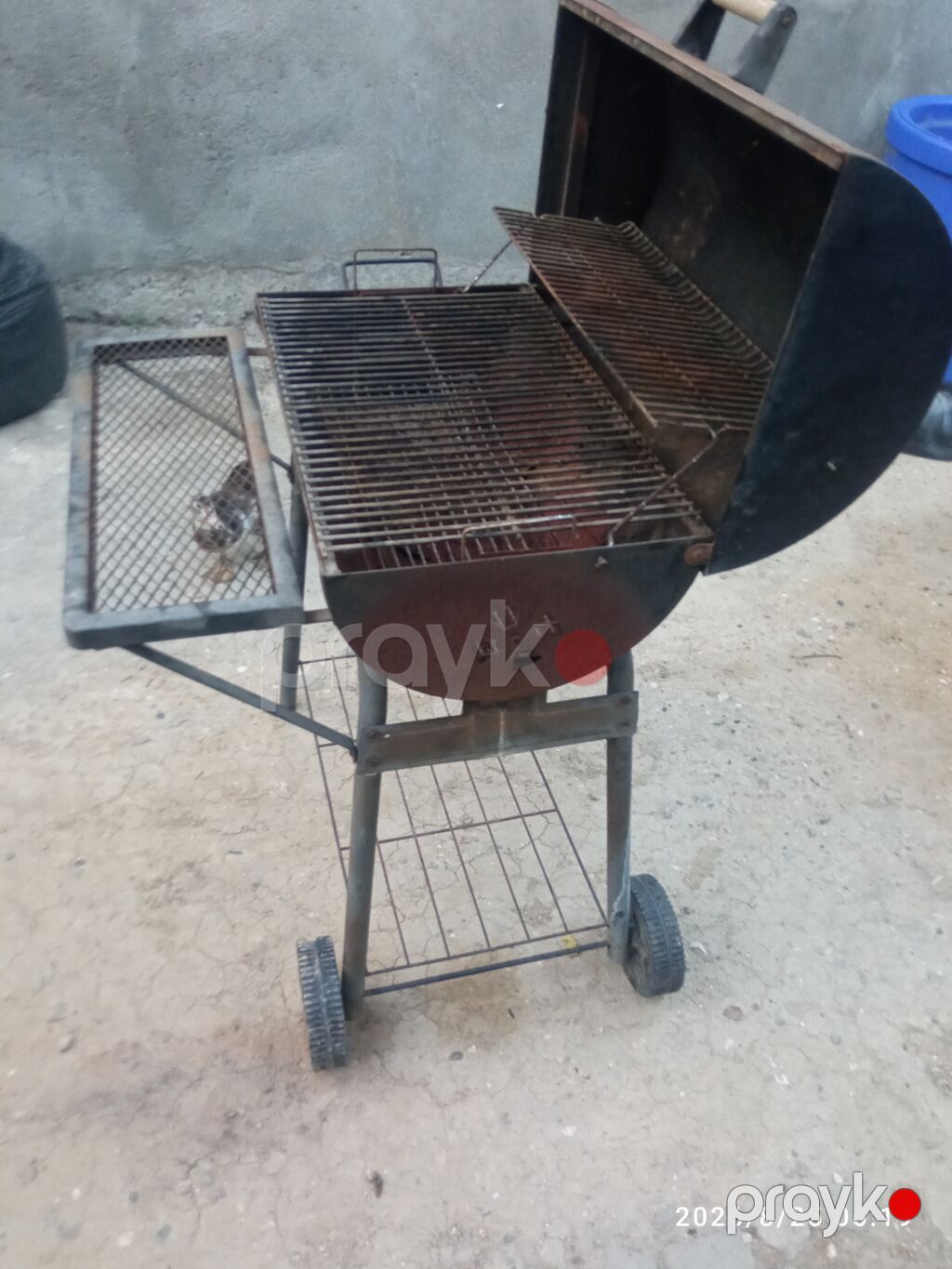Kömürlə işləyən qapaqlı manqal. pasi çuruyu əziyi yoxdu. Əla — Mallar, Digah (3)