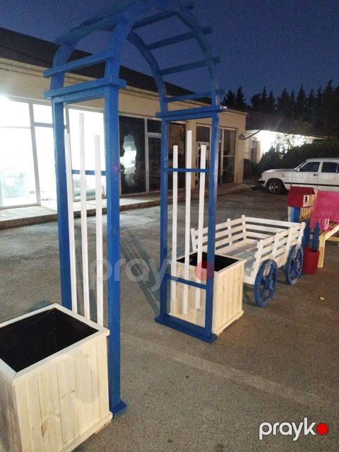 Dekorativ ağac bağ aksesuarları dəsti — Digah