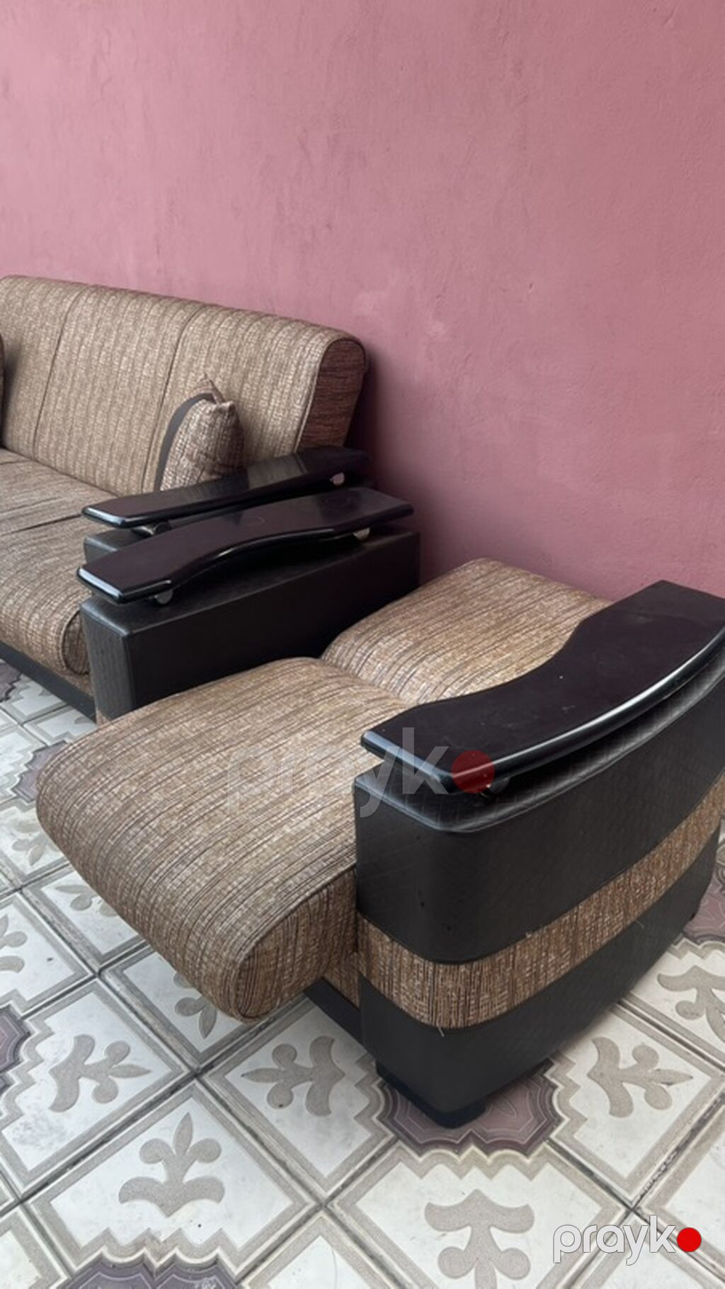 Bazalı, açılan divan-kreslo satılır! Səliqəli və baxımlı vəziyyətdədi — Mebel, Bakı (3)