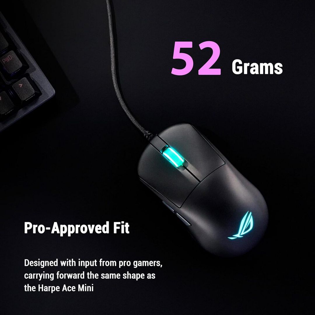 ASUS ROG Harpe Mini Core Wired Mouse — Periferik cihazlar, Bakı (8)