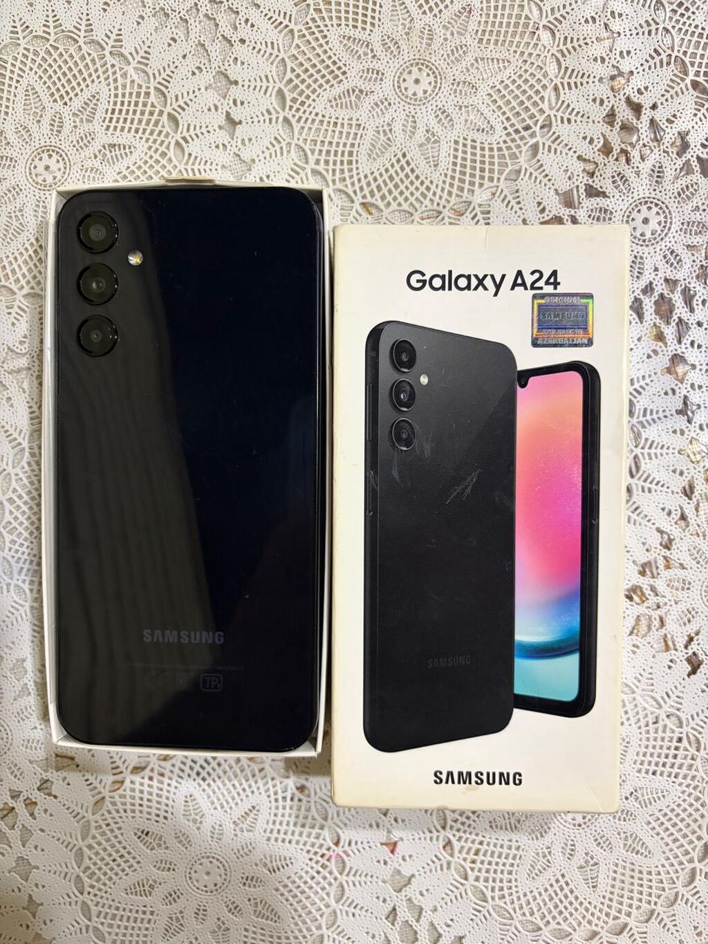 Samsung Galaxy A24 4G, 128 GB, rəng - Qara, Barmaq izi — Samsung, Digah (6)