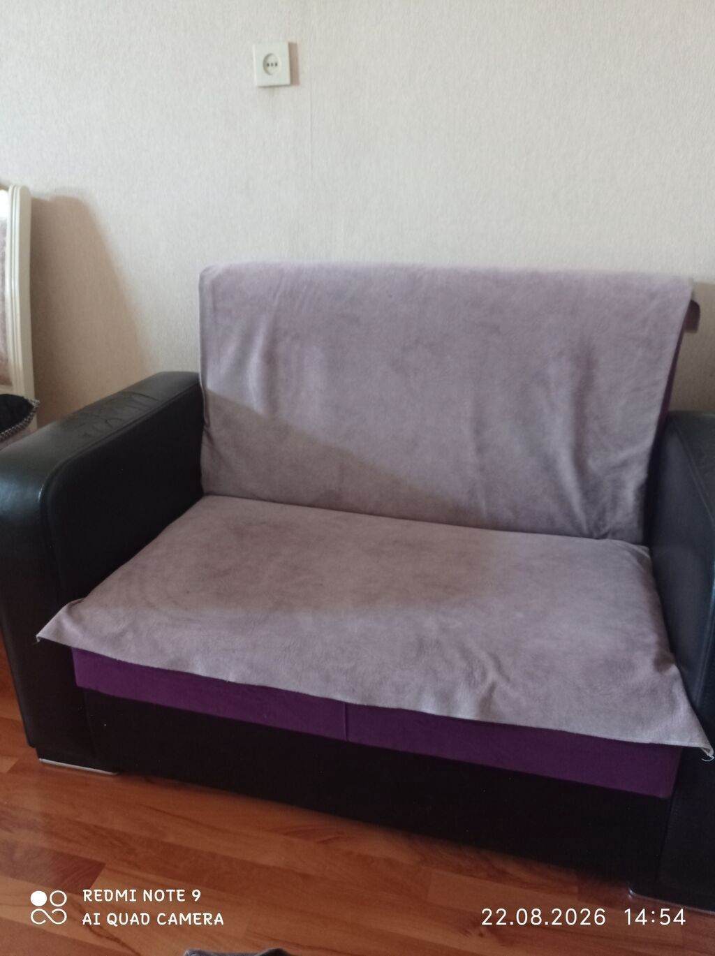 Divan, Yeni, Açılan, Bazalı, Dəri, Çatdırılma yoxdur — Mebel, Bakı