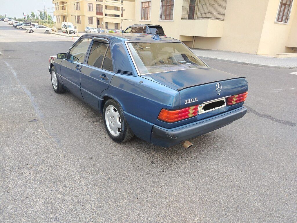 Mercedes 190, 2.0 L, 1990 il, 312 000 km — Avtomobillər, Bakı (5)