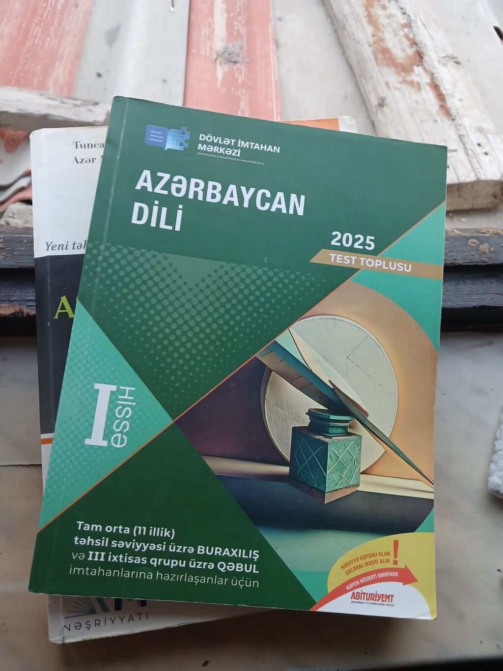 Azərbaycan dili Testlər 11-ci sinif, DİM, 1-ci hissə, 2024 il