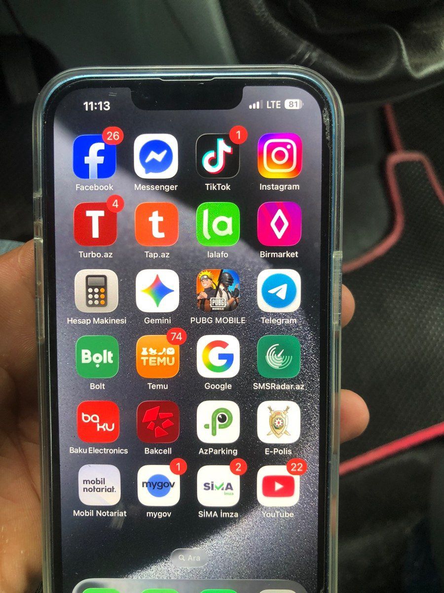 Apple iPhone 13 Blue 128GB/4GB — Smartfonlar, Bakı (9)