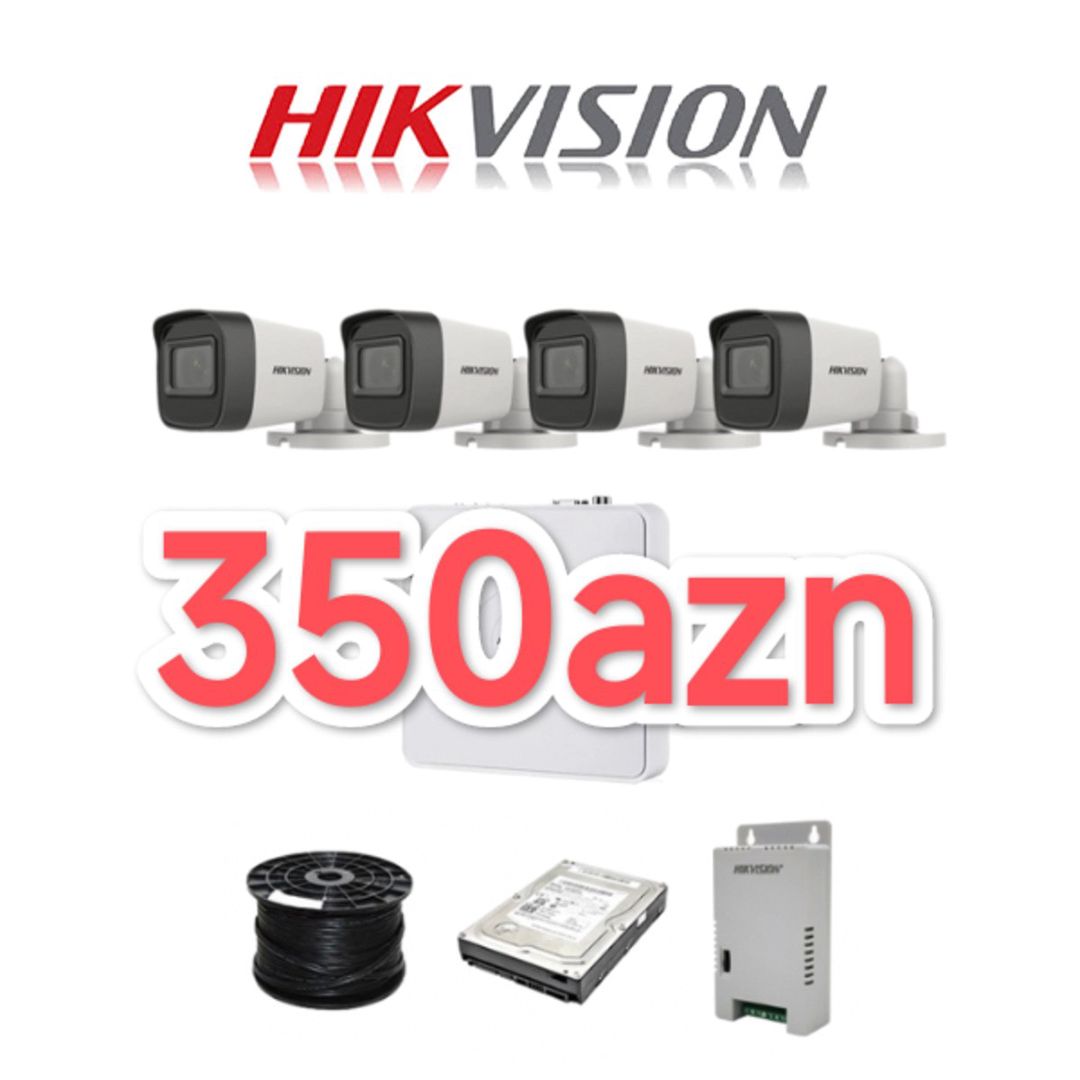 Kamera Hikvision — Təhlükəsizlik sistemləri, Bakı