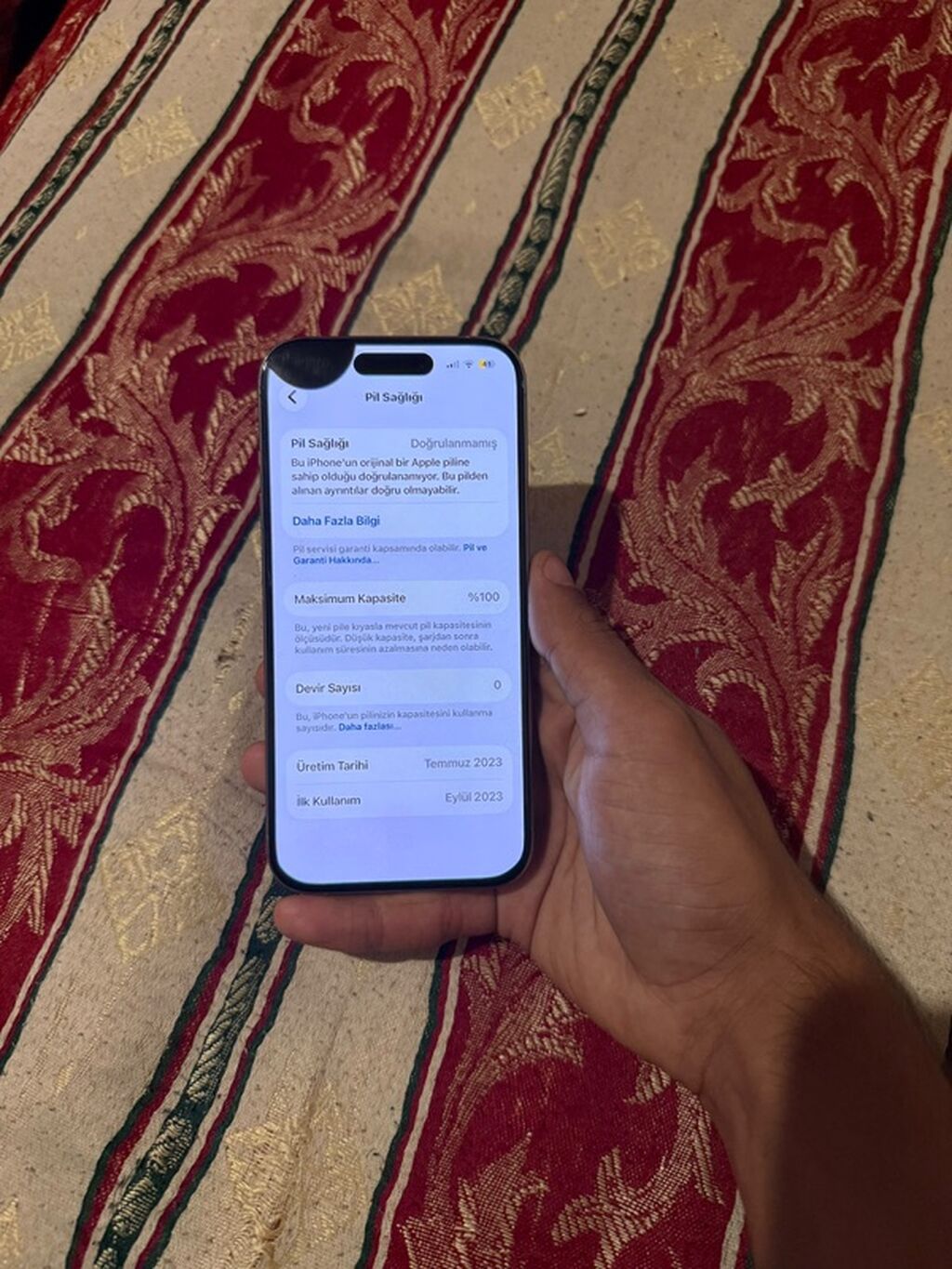 IPhone 15 Pro, 256 GB, Natural Titanium, Face ID — Apple iPhone, Masallı (7)