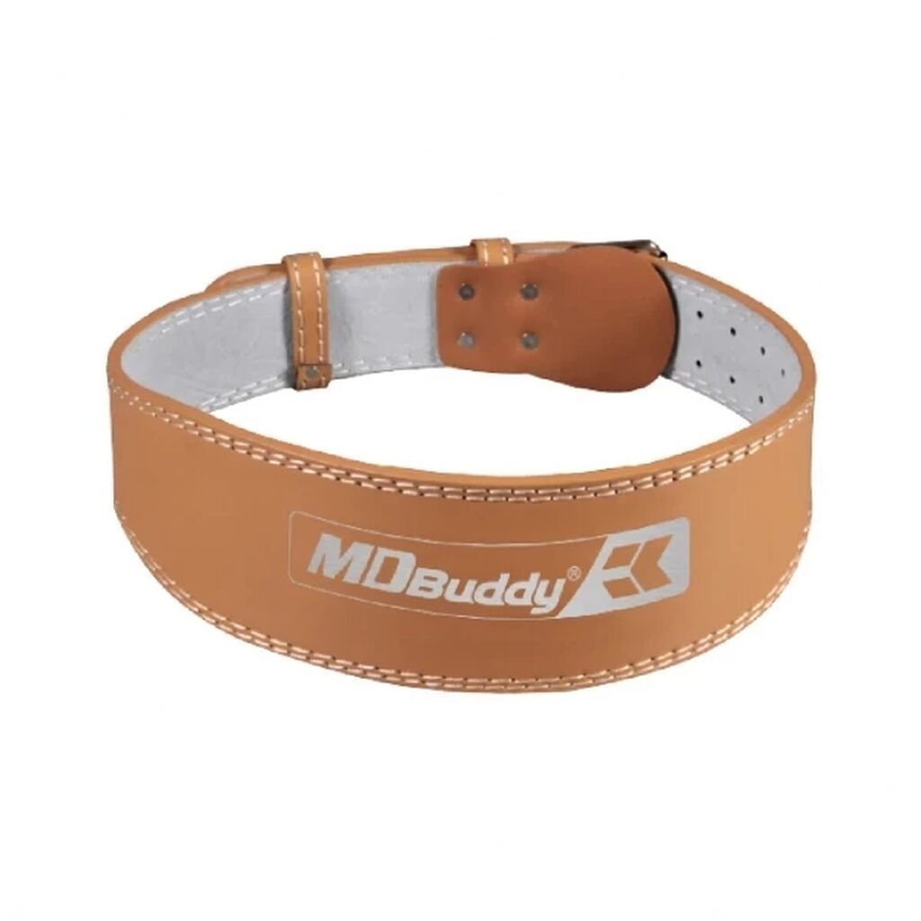 MDBuddy ağırlıq qaldırma kəməri — təbii dəri, yeni — Aksesuarlar, Xırdalan (2)