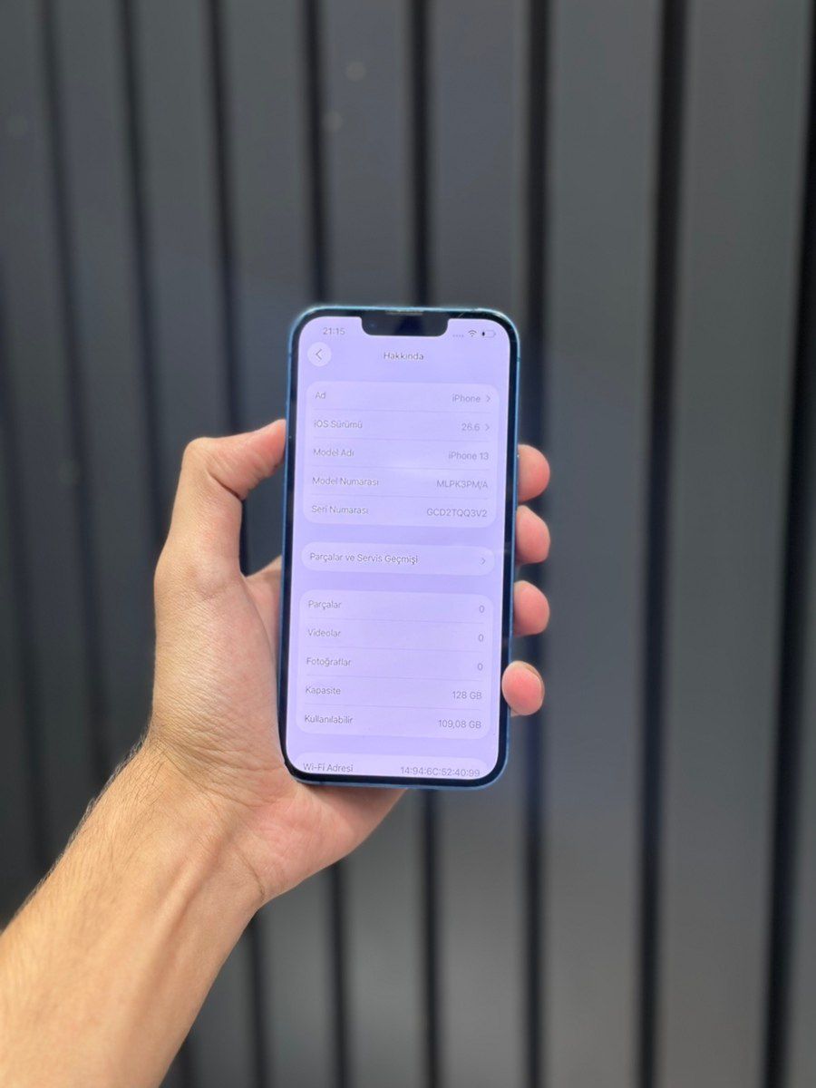 Apple iPhone 13 Blue 128GB/4GB — Telefonlar və qadjetlər, Bakı (3)