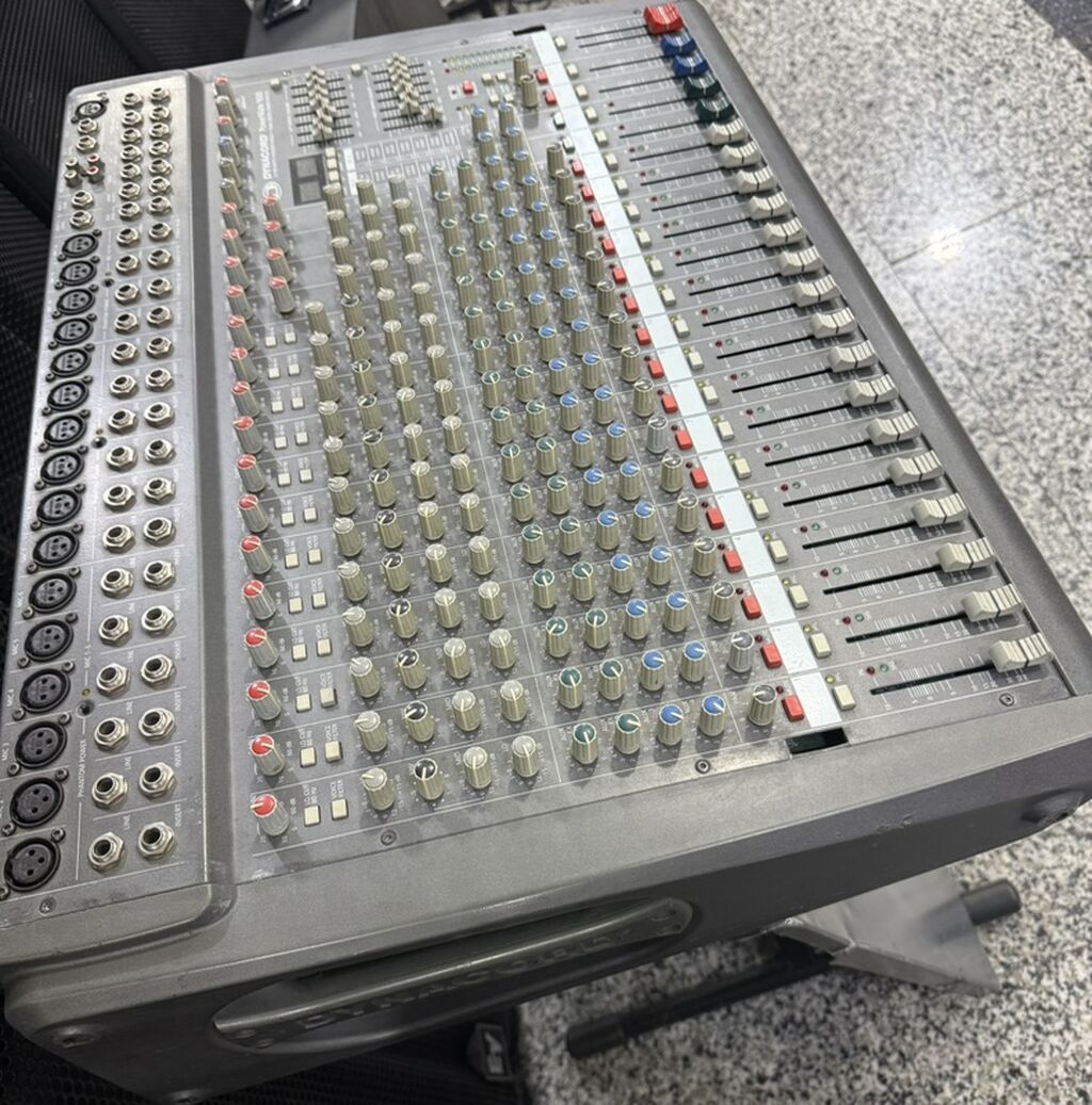Dynacord PowerMate 1600 – 2x700W gücə malik aktiv (powered) mikser — Mallar, Masazır (3)