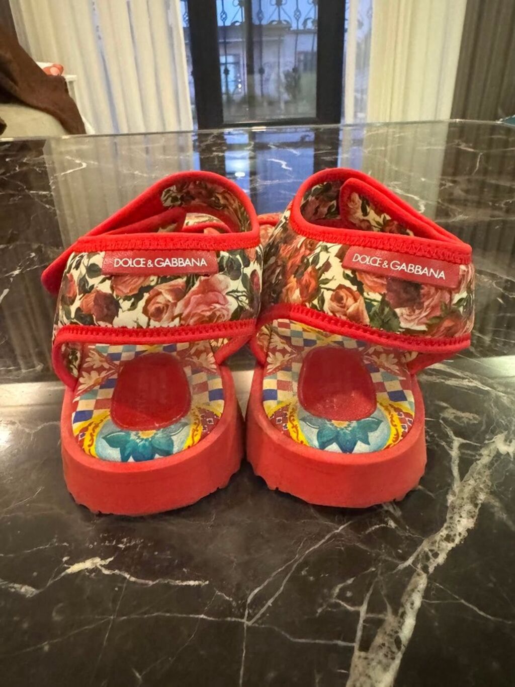 Uşaq sandalı – Dolce & Gabbana - Model: uşaq üçün ikizolaqlı — Mallar, Bakı (2)