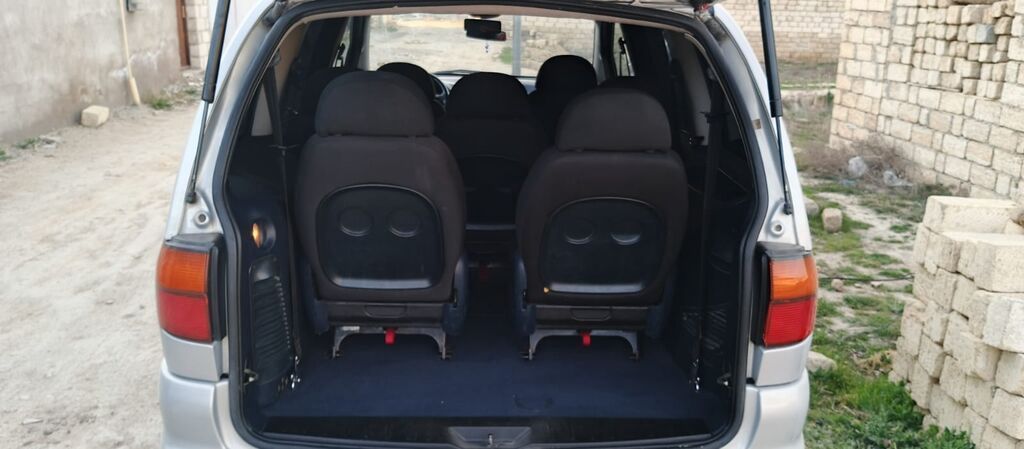 Volkswagen Sharan miniven - Kuzov: gümüşü rəng, 5 qapı, relslərlə dam — Avtomobillər, Sumqayıt