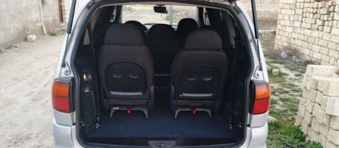 Volkswagen Sharan miniven - Kuzov: gümüşü rəng, 5 qapı, relslərlə dam