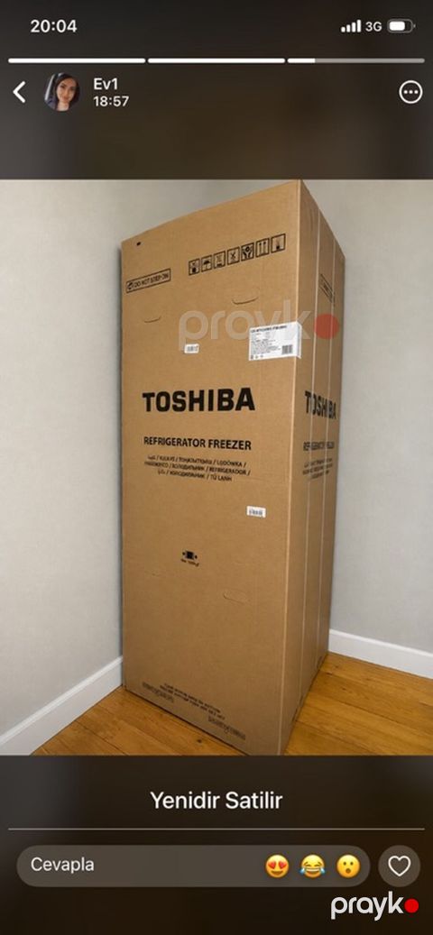Toshiba GR-RT624WE-PMJ(06) ikikameralı soyuducu - Ölçülər: hündürlük