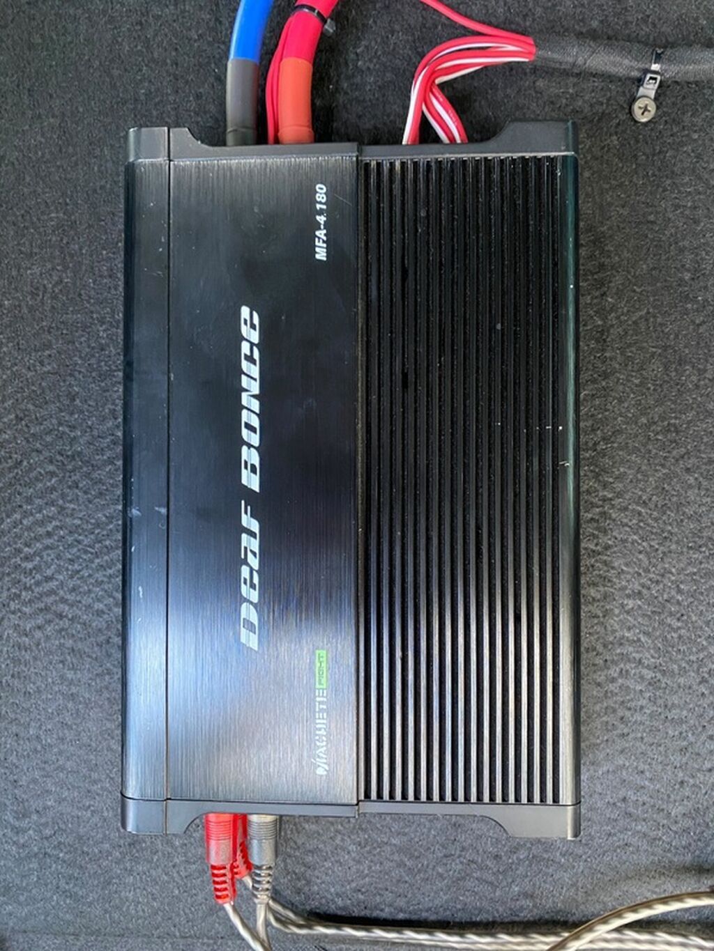 Avtomobil üçün tam audio sistemi - Subwoofer: Massive Audio markalı — Elektronika, Masazır (5)