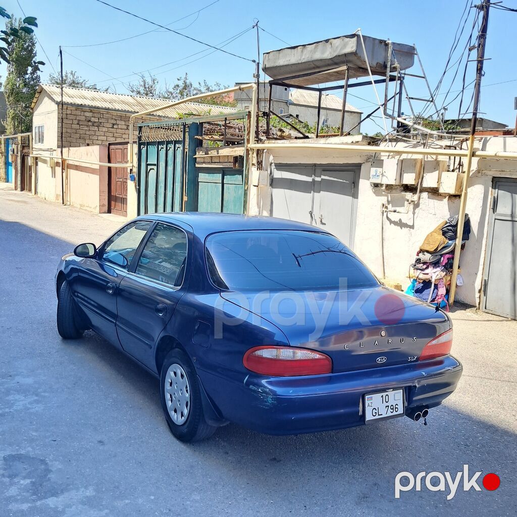 Kia Clarus SLX sedan Maşında qətiyyən yağ yemə yoxdur karopka ideal 10-GL-796 — Avto, Bakı (5)