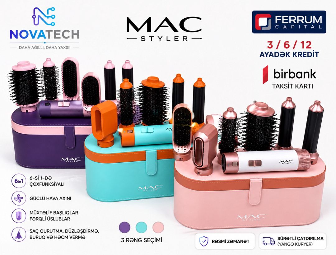 Fen-stayler MAC MC-6766 Dyson — Şəxsi əşyalar, Bakı