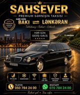Premium sərnişin taksi xidməti — Bakı ⇄ Lənkəran — Taksi xidmətləri