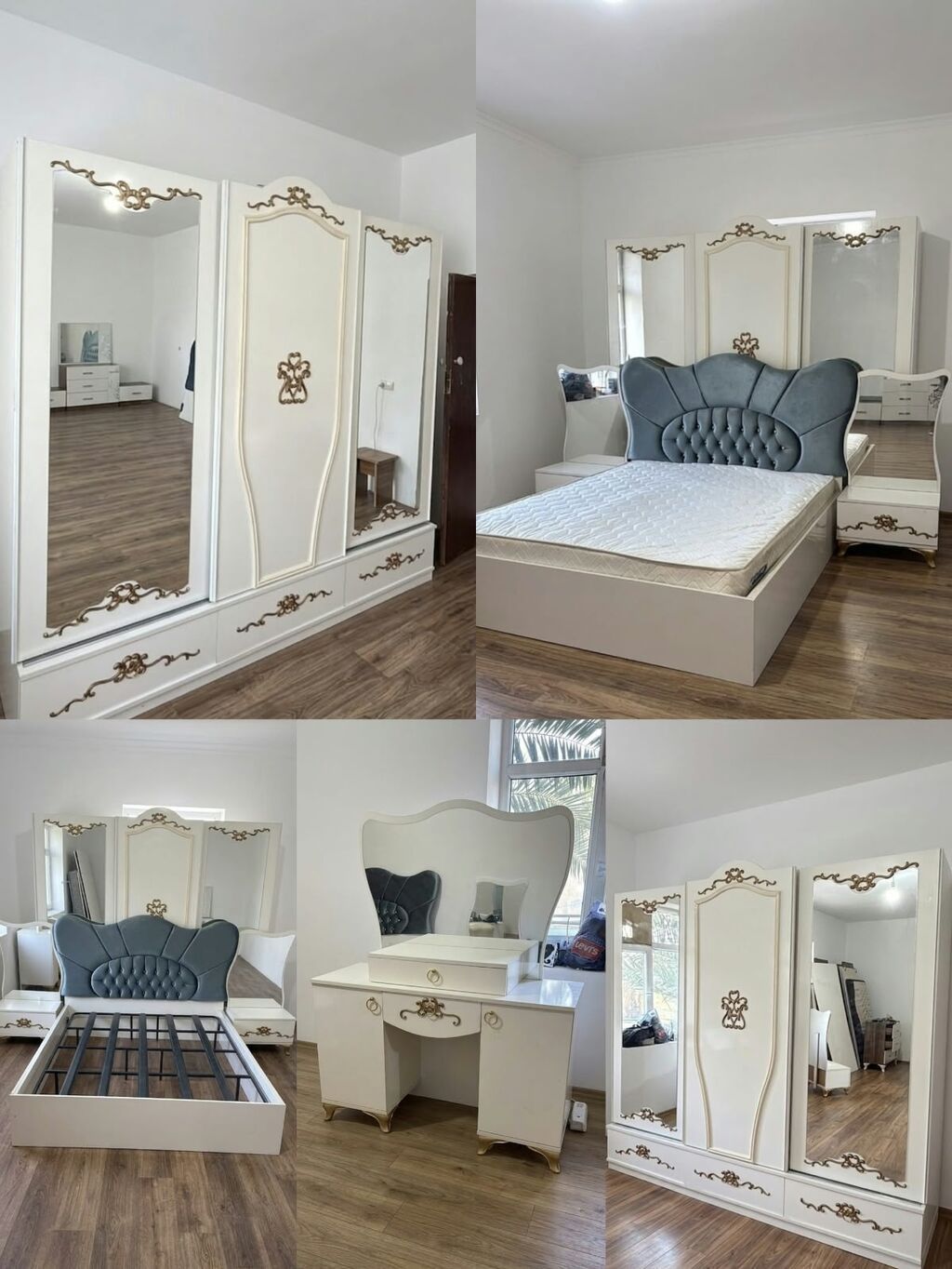 İkinəfərlik çarpayı, Dolab, Termo, 2 tumba, Yeni — Mebel, Bakı