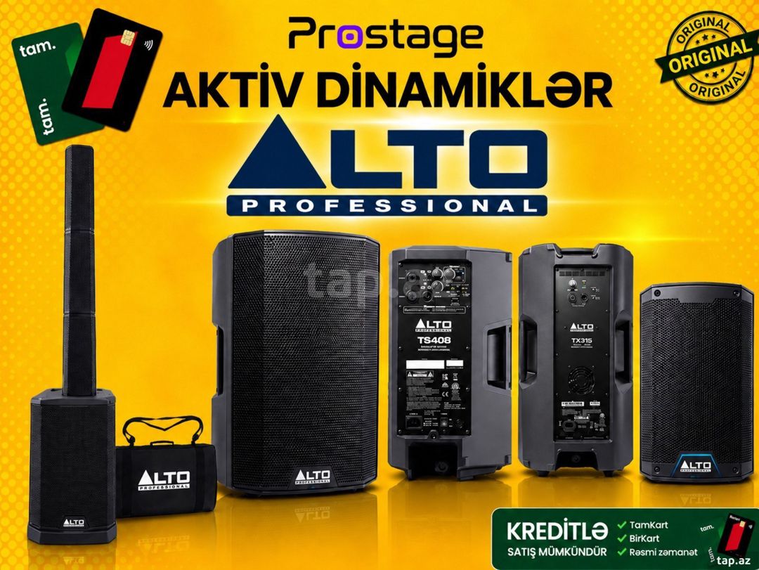 Alto aktiv dinamiklər — Elektronika, Bakı