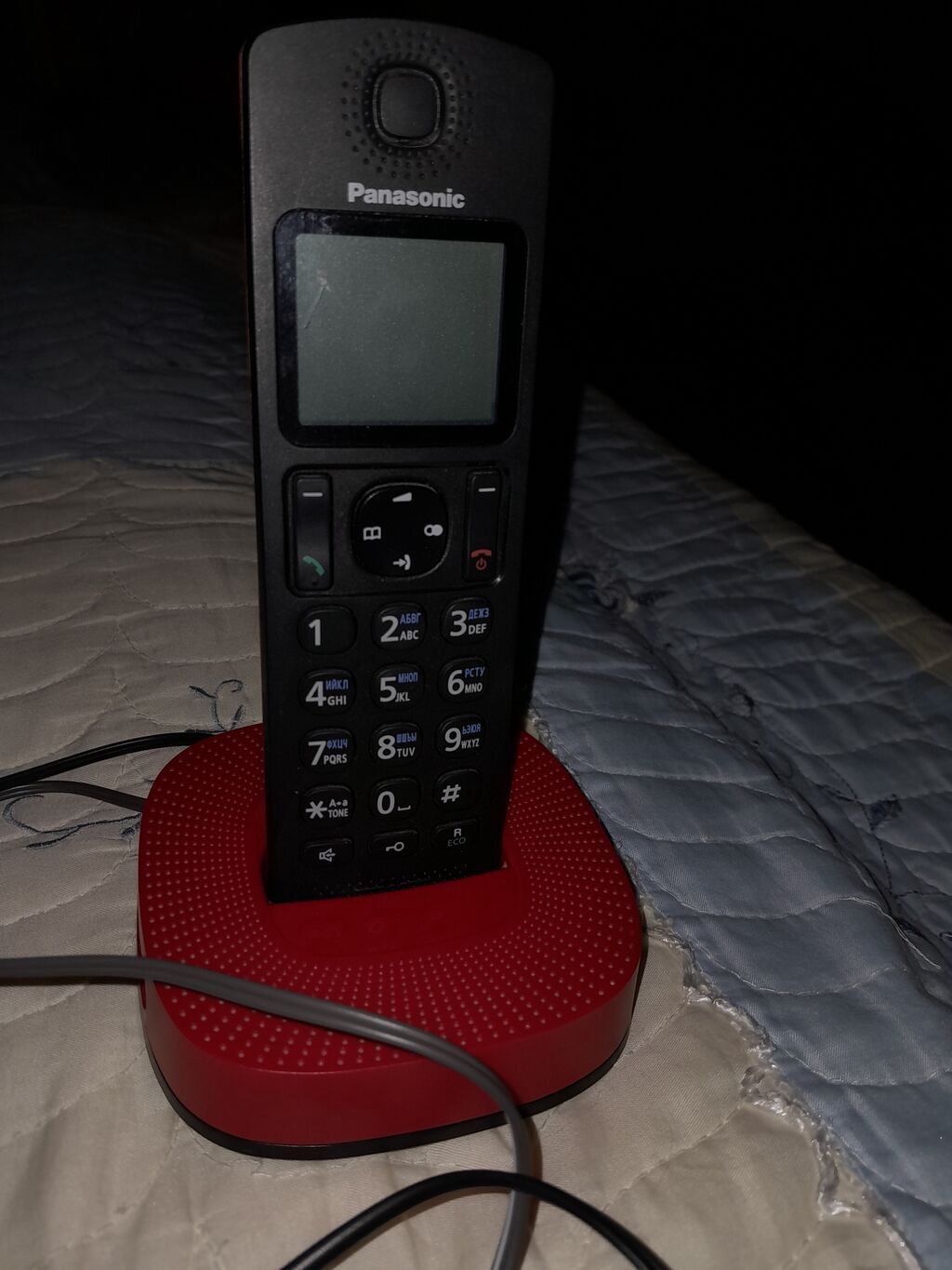 Panasonic simsiz ev telefonu - Marka/model: Panasonic DECT simsiz — Elektronika, Digah (3)